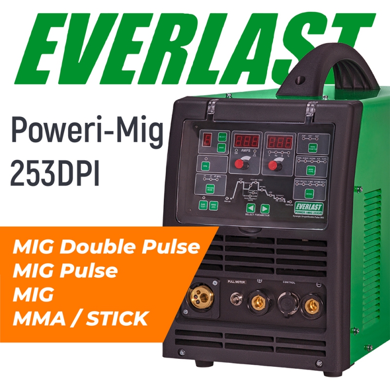 Сварочный инвертор Everlast Poweri-MIG 253DPI